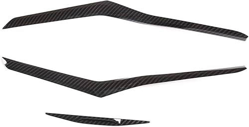 Miniatura 2 de YIWANG Consola central de coche estilo fibra de carbono, cambio de marchas, decoración lateral, 3 piezas para BMW Serie 3 G20 G28 2019 2020