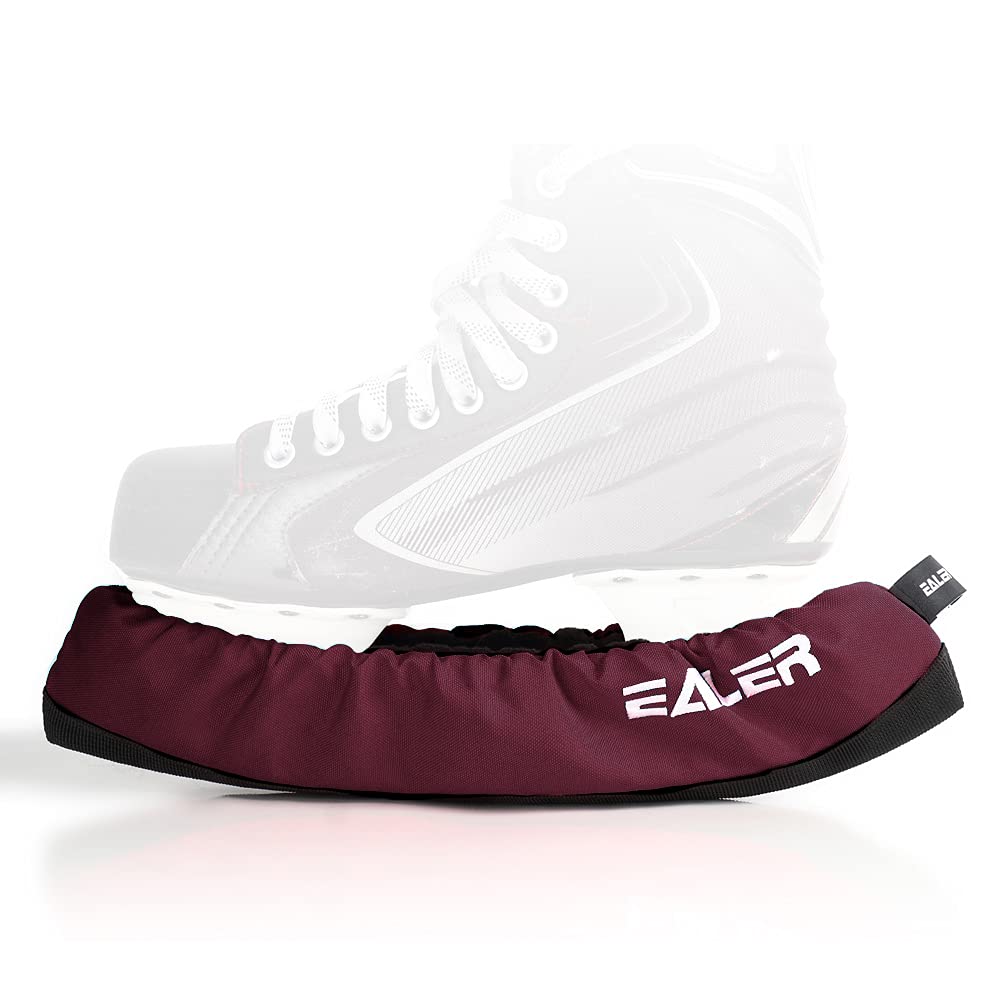 EALER BDT100 Ice Skate Blade Covers,Guards for Hockey Skates,Figure Skates and Ice Skates,Skating Soakers Cover Blades for Kids Youth and Adult - Men Women Boys Girls（X-Mas Christmas）