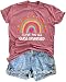 ELDPS Last Day of School Teacher Shirt Women: Teacher Life T-Shirt School Graduation Tee Appreciation Gift Tops
