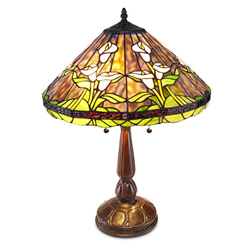 Tiffany Style Calla Lilly Table Lamp