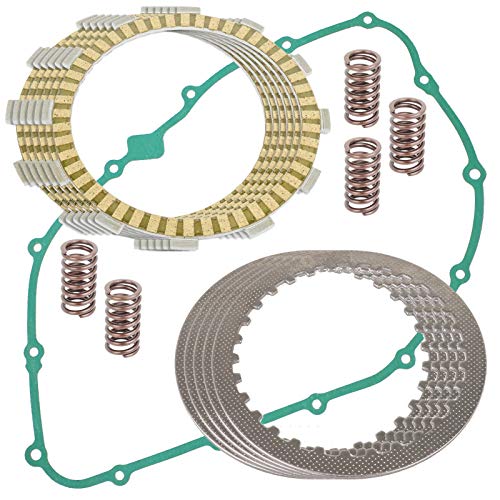 Caltric Clutch Friction Plates and Gasket Kit Compatible with Honda VF750C V45 Magna 750 1982-1988