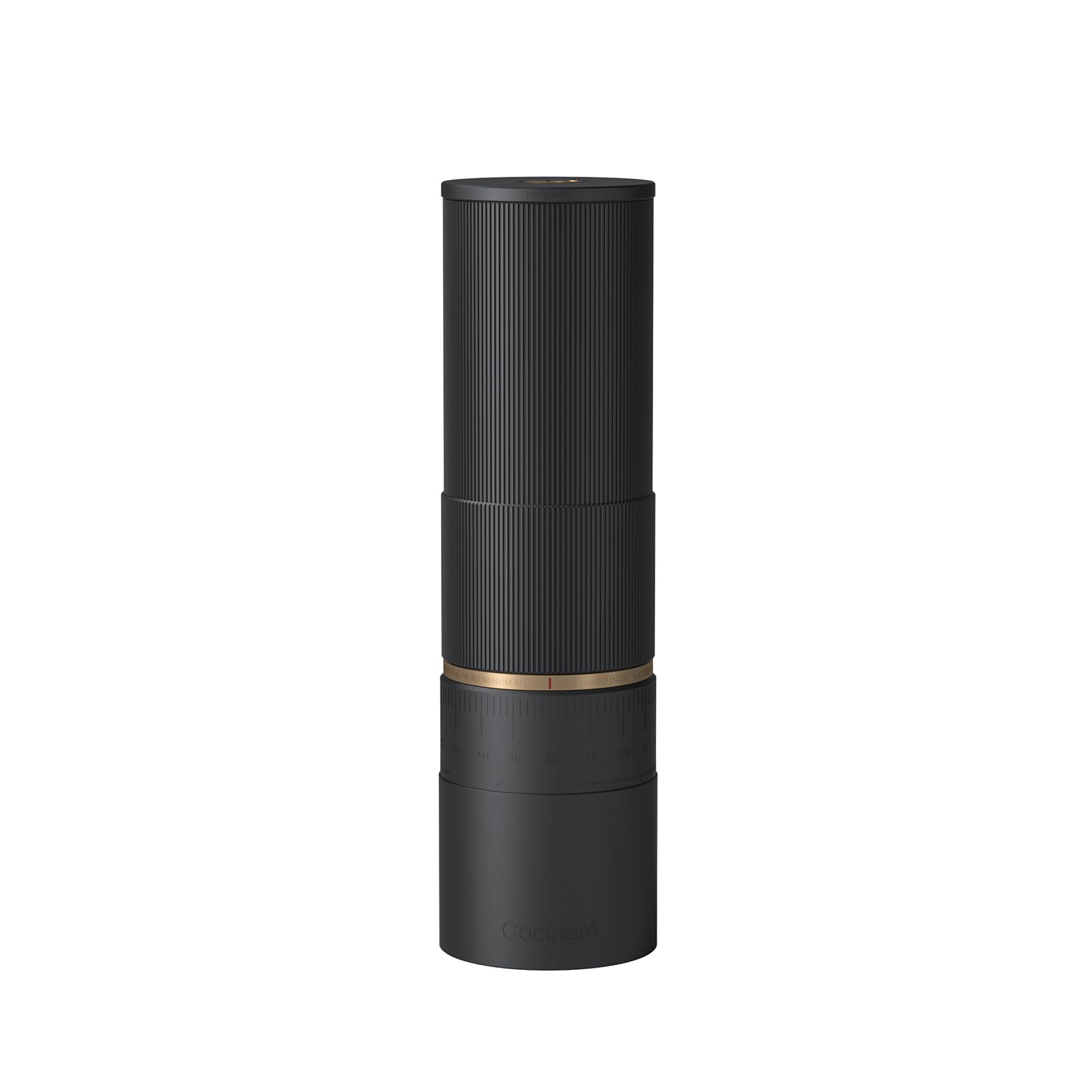 Cocinare Coffee Grinder Electric Wireless Portable Grinder, Burr Coffee Grinders, for Drip, Espresso & Cold Brew - ESSENCE Lite Black