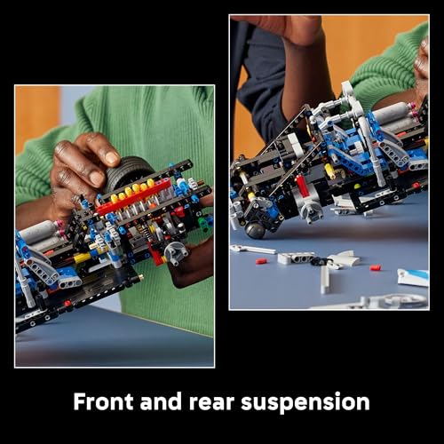 Image of LEGO Technic 2 Fast 2 Furious Nissan Skyline GT-R (R34) Car - DIY Kit and Building Set for Adults - Collectible Model Street Racer with Drift Function - Gift for Car Enthusiasts and Movie Fans - 42210
