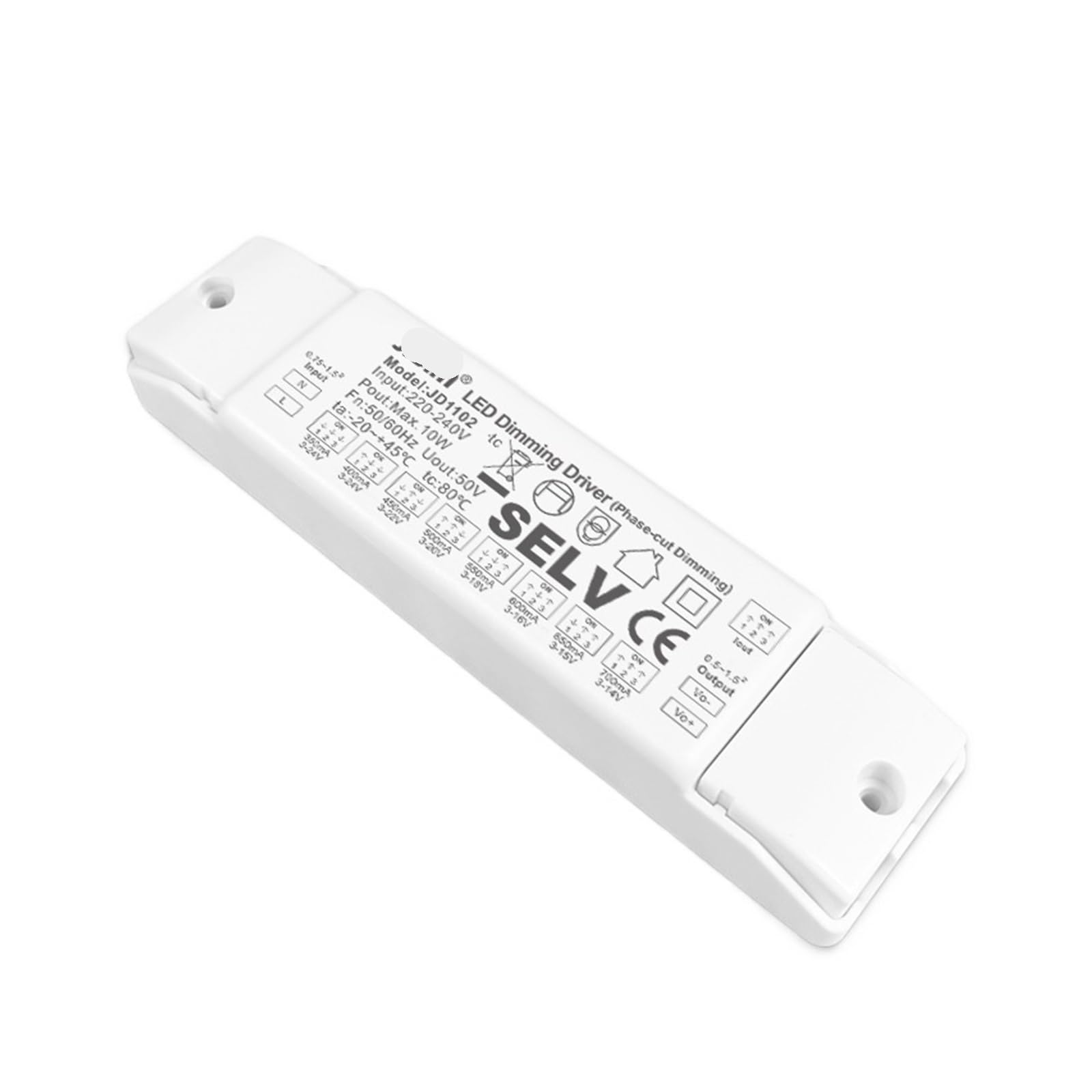 Pilote de gradation dédié LED thyristor avec alimentation 3-16V 600mA