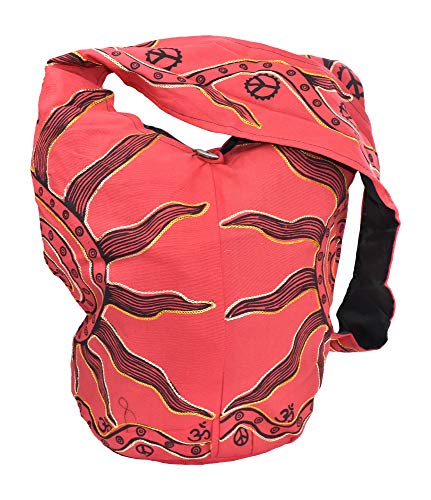 Image of Mandala Crafts Hippie Bag, Large Boho Hobo Purse for Women, Crossbody Shoulder Sling Bags for Indie Style Bohemian Accessory