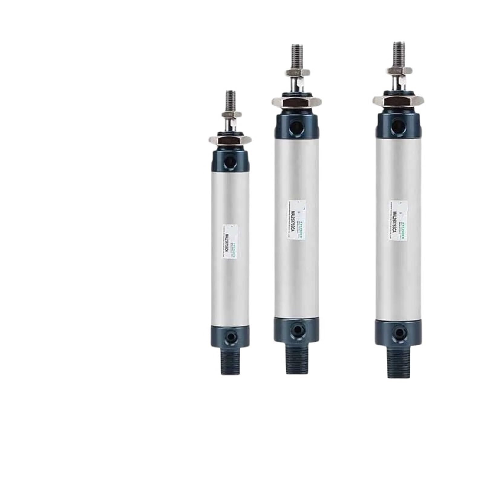 Cilindros neumáticos de aire Cilindro neumático de doble efecto Mini diámetro MAL16 20 25 32 mm Carrera 10 15 20 25 50 60 75 80 90 100 120 125(30mm stroke,Bore 16mm)