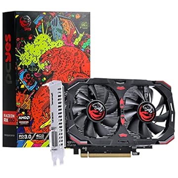 PLACA DE VIDEO AMD RADEON RX 550 4GB GDDR5 128 BITS DUAL-FAN GRAFFITI SERIES – PAJRX550DR5DF – PCYES