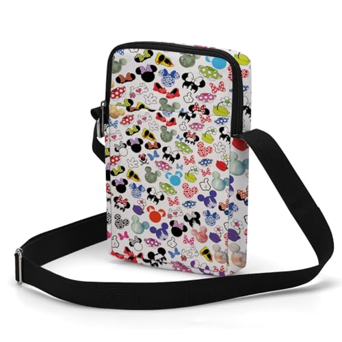 Image of Anime Fans Cute Cross Body Bag Anime Gifts Phone Bag Shoulder Bags Adjustable Shoulder Straps Sling Bag Japanese Gifts
