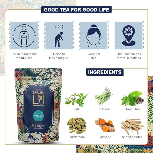 Image of DABRI Detox Original, Kashmiri Kahwa & Himalayan Green Tea Combo - 300gm (Pack of 3 x 100gm Each)|Natural Loose Leaf|Antioxidant-Rich|Premium Organic Blend|Boosts Metabolism,Digestion & Manage Weight