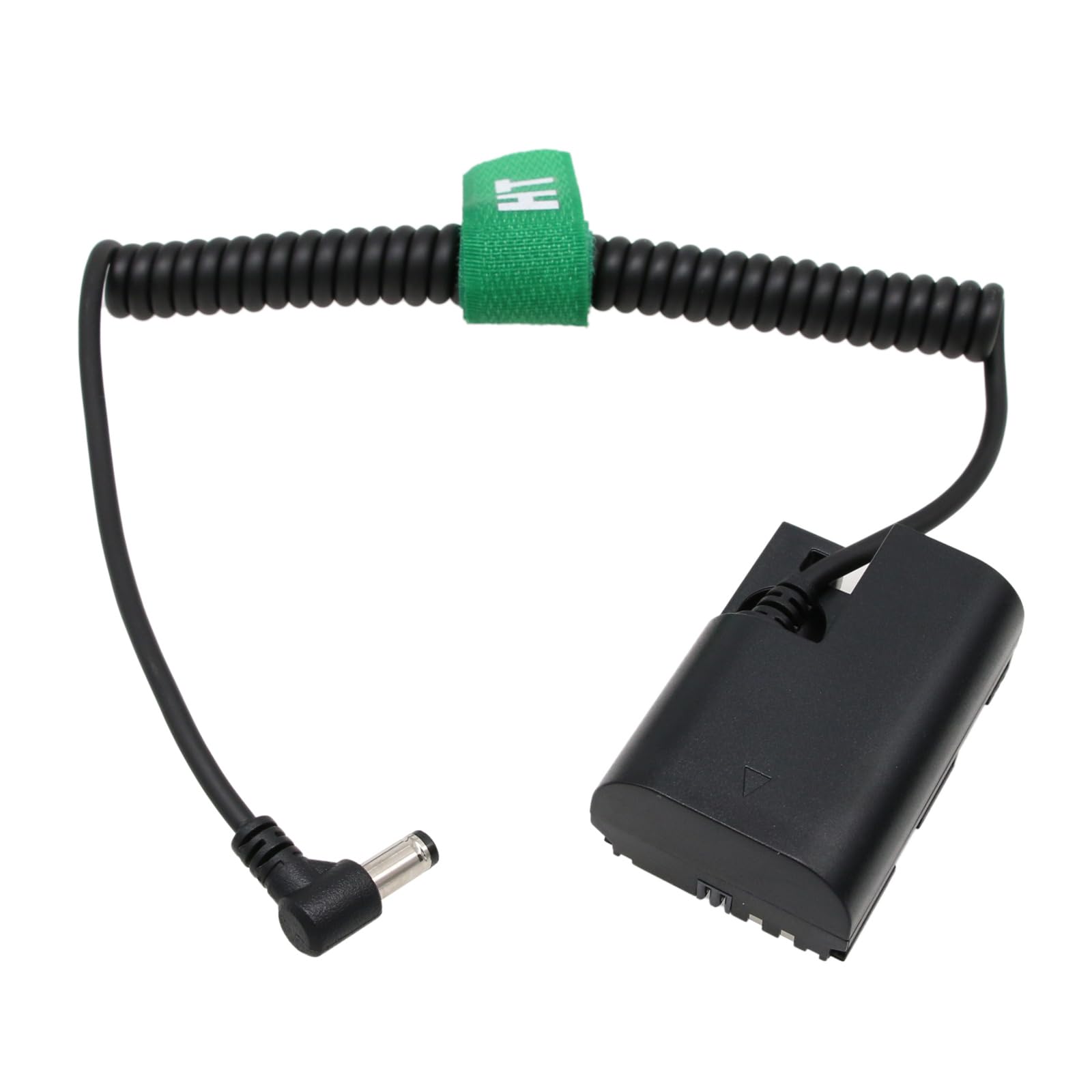 HangTon LP-E6N DC - Batteria fittizia per Canon EOS R5c R6 R7 5DS R, 5D Mark II III IV, 60D, 6D 7D Mark II, 80D DSLR Camera, Monitor Recorder