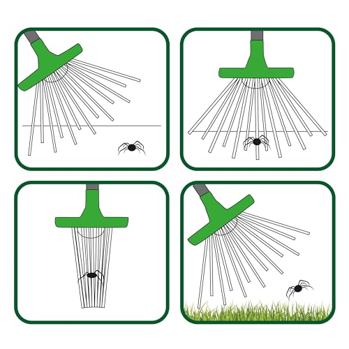 Spinnenfänger Gardigo mit 60 cm Stab für sicheres Fangen von Insekten