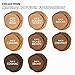 Ruby Kisses Mineral Pressed Powder Foundation, Medium to Full Coverage Natural Finish 0.35 Ounce (Chestnut)