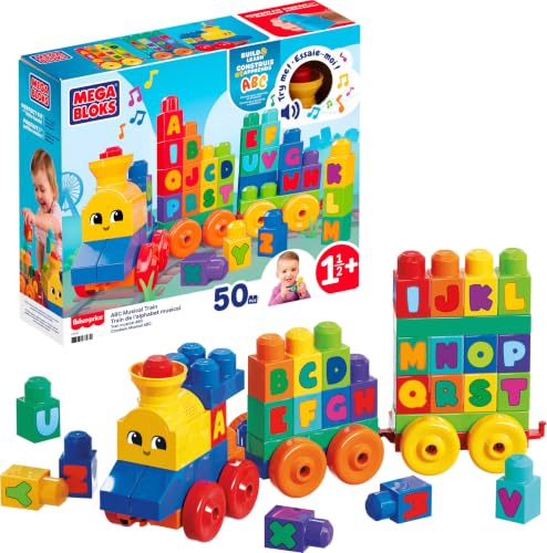 Mega Bloks First Builders ABC Musical Train...