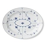 【正規輸入品】ロイヤルコペンハーゲン ブルーフルーテッド プレイン オーバル ディッシュ プレート 皿 30cm 結婚祝い プレゼント 1024748