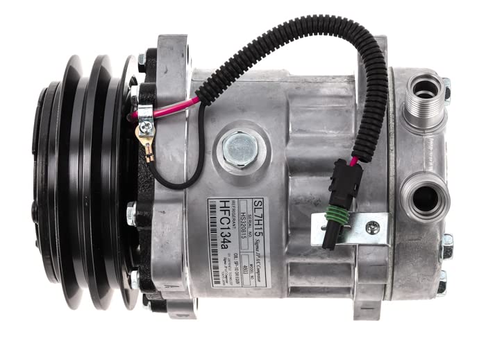 A/C Air Conditioner Compressor 12V For 2008 2009 2010 Peterbilt 388 F696003151 E