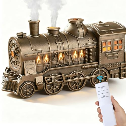 Difusor aromático eléctrico 300 mL diseño tren vintage