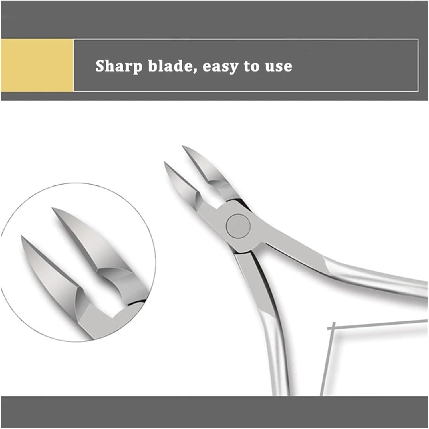 5 Pcs/Set Toenail Fingernail Cuticle Nippper Professional Nail Clipper Manicure Cutter Scissoris Stainless Steel Trimmer Tools