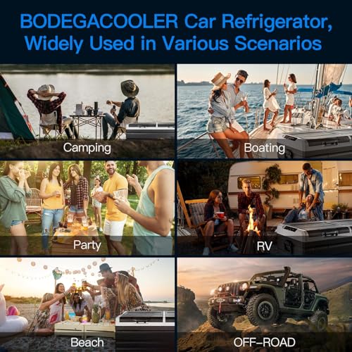Bodega Cooler 12 Volt Car Refrigerator, Rv Car Fridge Dual Zone App Control, Portable Freezer,95 Quart(90L) -4℉-68℉ Rv Electric Compressor Cooler 12/24V Dc And 100-240V Ac For Outdoor,Camping,Travel thumb #7