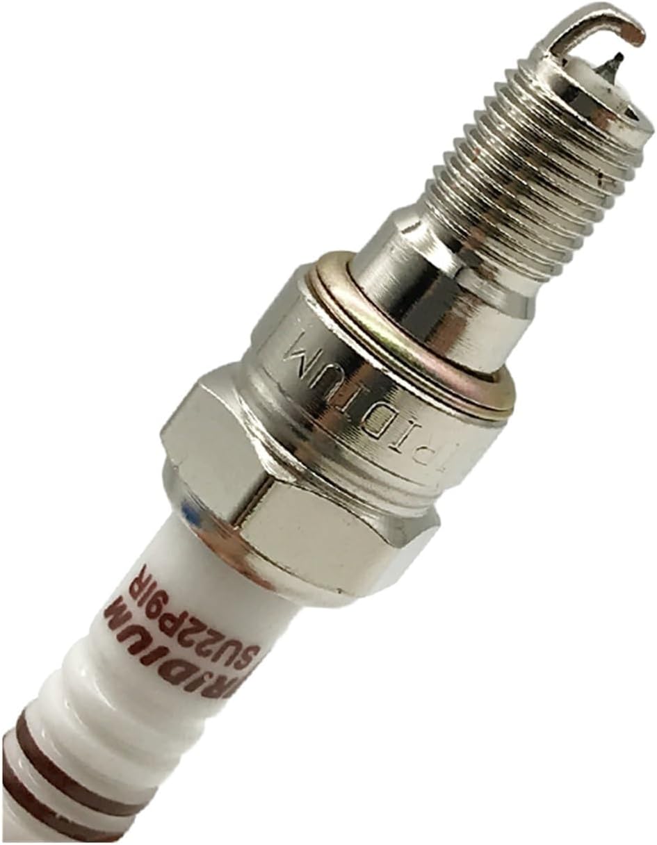 2-piece set of iridium motor spark plugs SU22P9IR suitable for CR7EH-9 CR7EHIX-9 U22FER-9 U22FSR9 CR8EH-9 CR8EHIX-9 CR8EHV-9 IUH22 U24FERZ-U9 IUH24