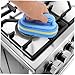SEWOART Bathroom Cleaning Sponge Set 2 Pack of Kitchen Sponges Scrubbers for Tile Bathtub Non-damaging Sponge Brush Handle