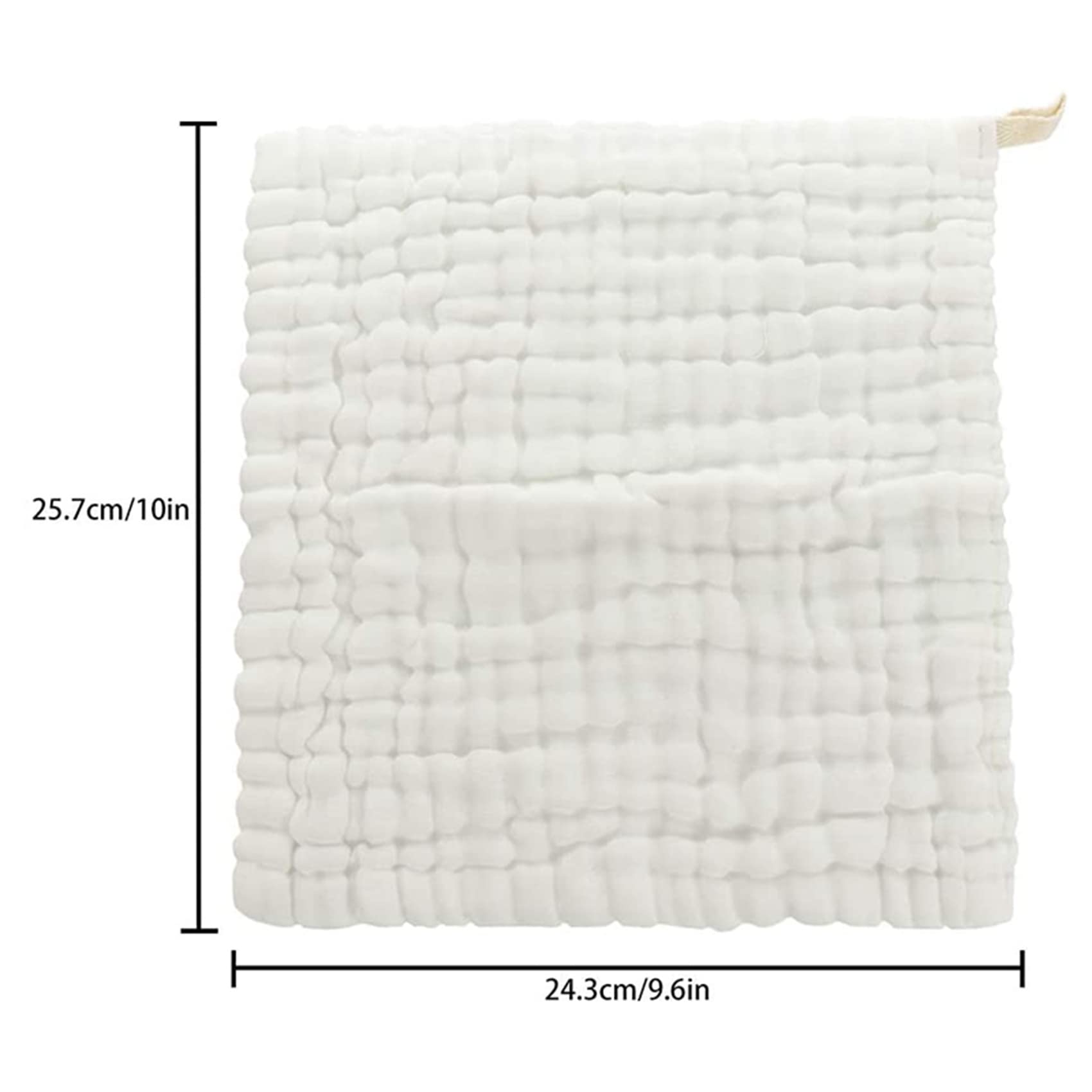Toallas de Baño de Muselina para Bebés, Paquete de 40 Toallas de Algodón Reutilizables Y Suaves para la Cara del, para la Delicada Piel del