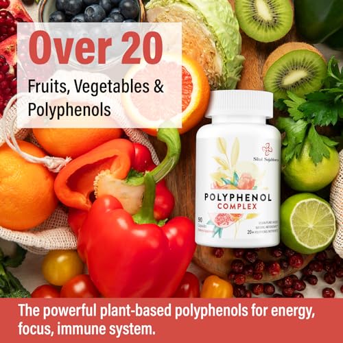 67,500 MG Polyphenols Supplement - Powerful Antioxidants & Polyphenol for Age Defense, Polyphenol Superfood, Quercetin, Resveratrol, Green Tea, Plant-Based & Energy, Immune Support - Image 8