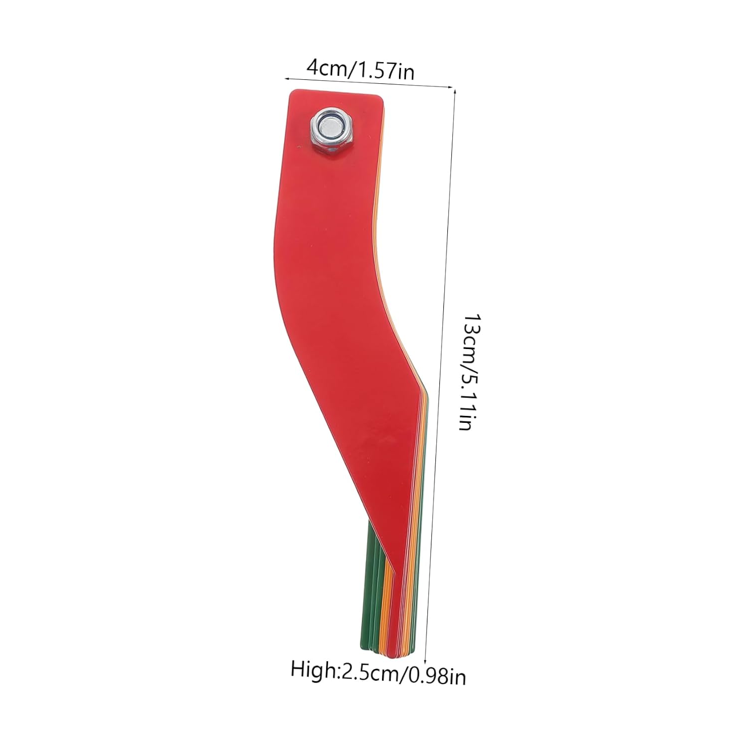 Brake Pad Measuring Gauge Tool for Accurate Thickness Measurement of Car Brake Pads Compact and Portable for Automotive Parts