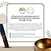 Wonders Ladies Tibetan Singing Bowl Set – Handcrafted in Nepal – Meditation Sound Bowl for Healing, Stress Relief, Chakra Balancing – Ideal Gift for Yoga Lovers, Women & Men (Buddha (OM))