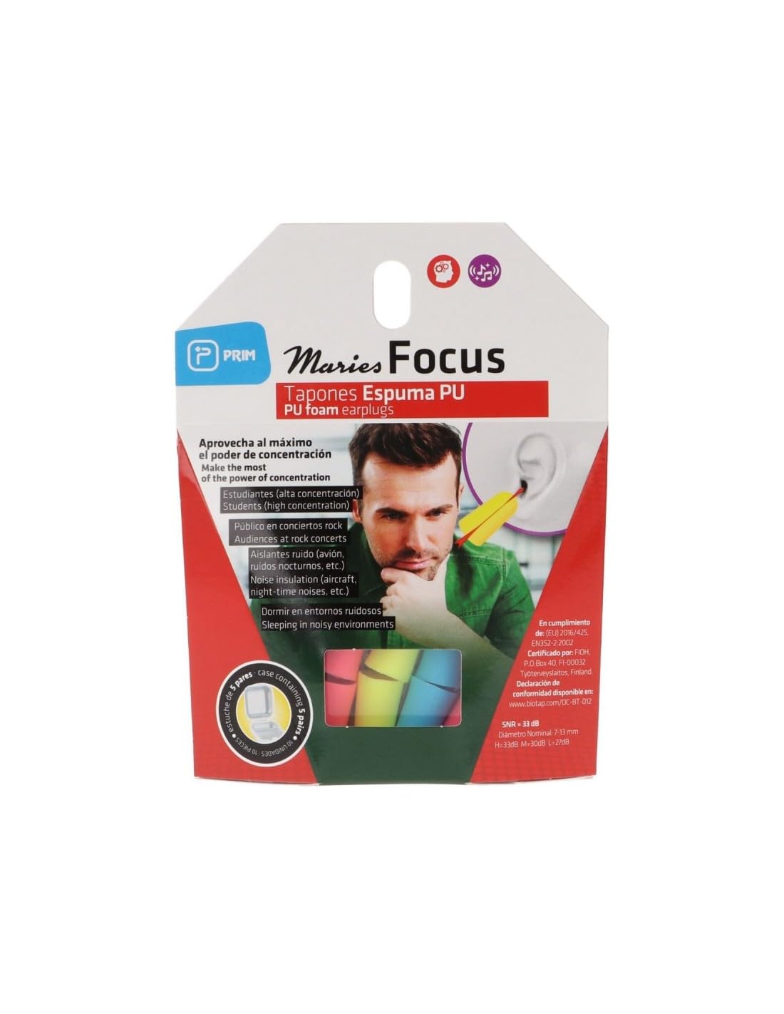 Maries Tapones Espuma Maries 10U 100 g