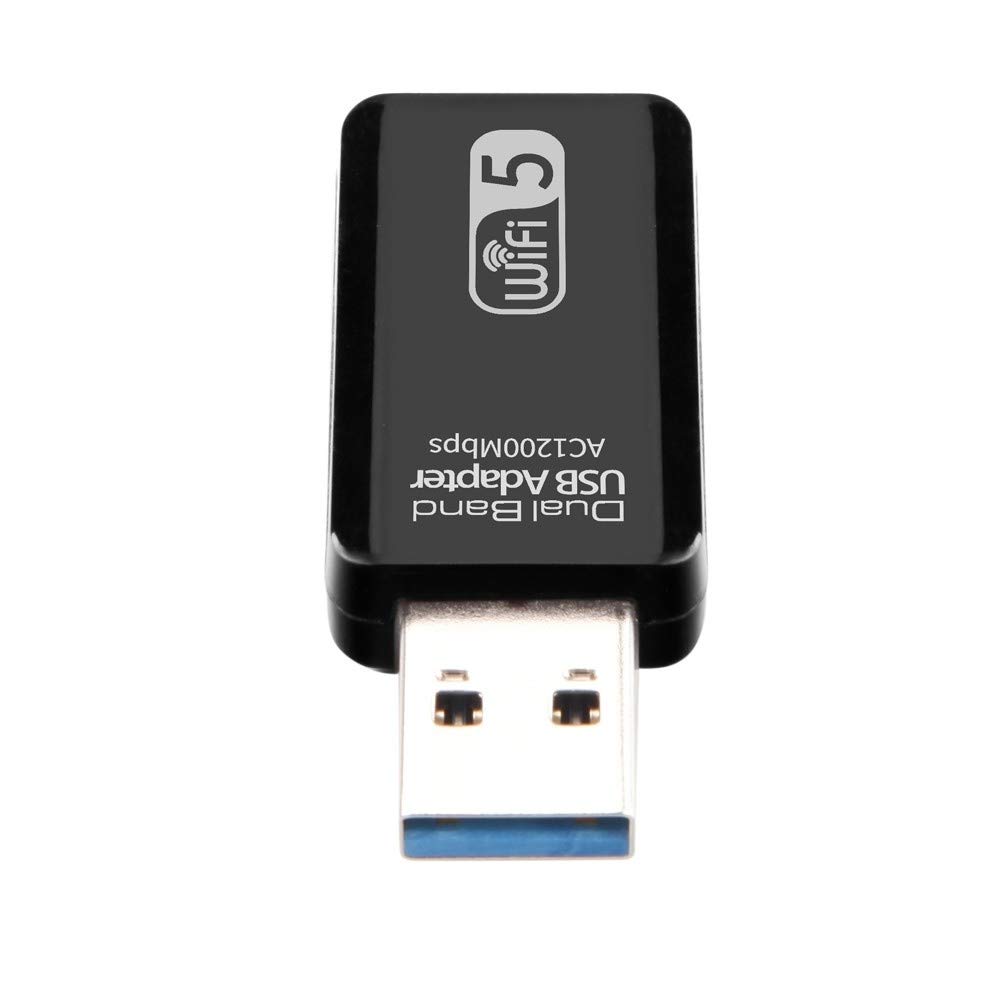 Adaptateur USB sans fil double bande Carte réseau WiFi 2.4G 5G Interface hôte AC1200Mbps USB3.0