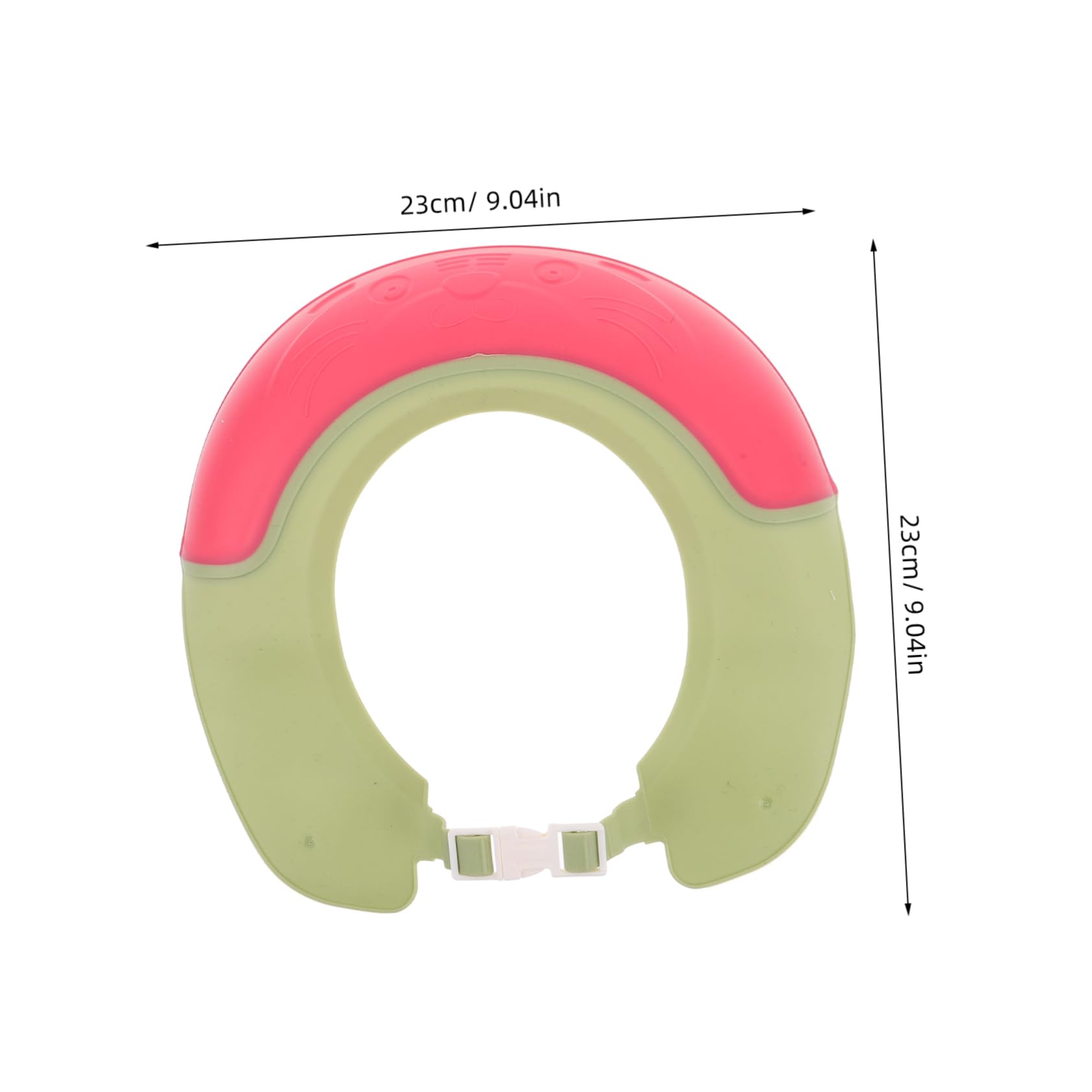 FOMIYES Cute Tiger Design Kids Bath Cap Ear Protection Shower Hat for Toddlers Bath Hat Shield Shampoo Visor for Babies