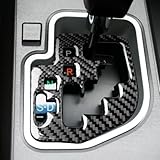 Car Interior Accessories Gear Indicator Frame Carbon Fiber Trim Sticker Compatible with Toyota Tundra 2007 2008 2009 2010 2011 2012 2013