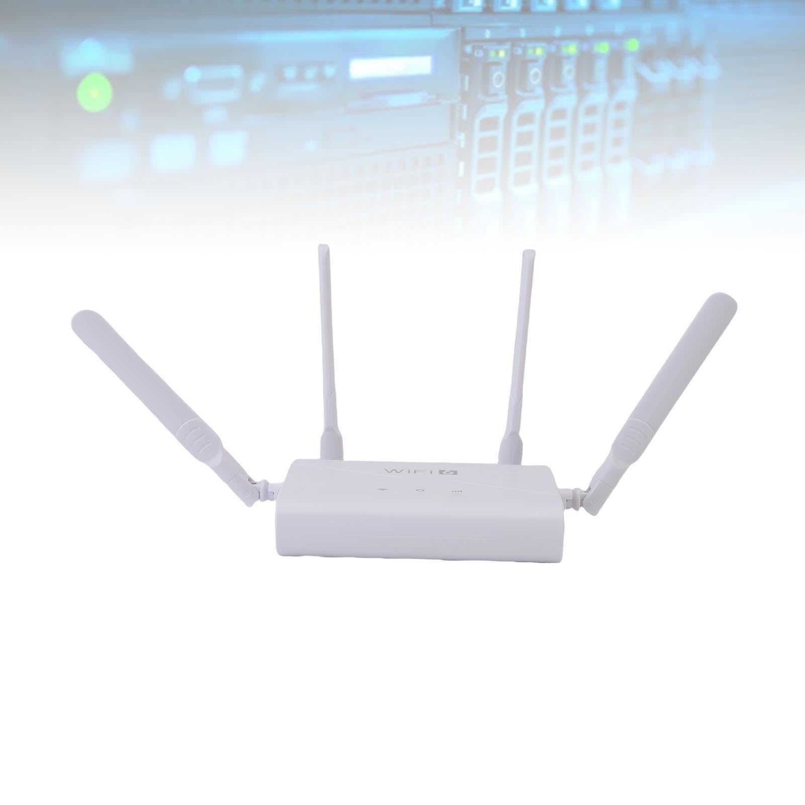 Pongnas Router LTE 4G z WiFi 6, 300Mbps CPE Hotspot, 4 Anteny, Karta SIM