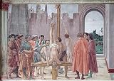 IPLUPJDY Pared Arte Cuadro Cuadro en Lienzo Abstracto Cuadro La Crucifixión de San Pedro de Filippino Lippi para la Decoración del Hogar del Dormitorio 60x90cm