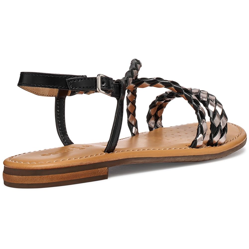 Geox D Sozy S A, Sandalia Plana Mujer