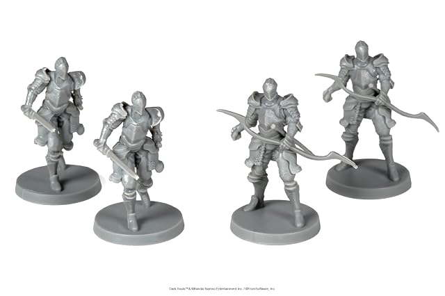 Foto 6 de 6 de Dark Souls The Role Playing Game: Alonne Knights Miniatures & Stat Cards. DND, RPG, D&D