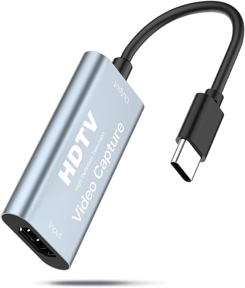 Newluck USB-C & HDMI 変換アダプタ キャプチャーボード