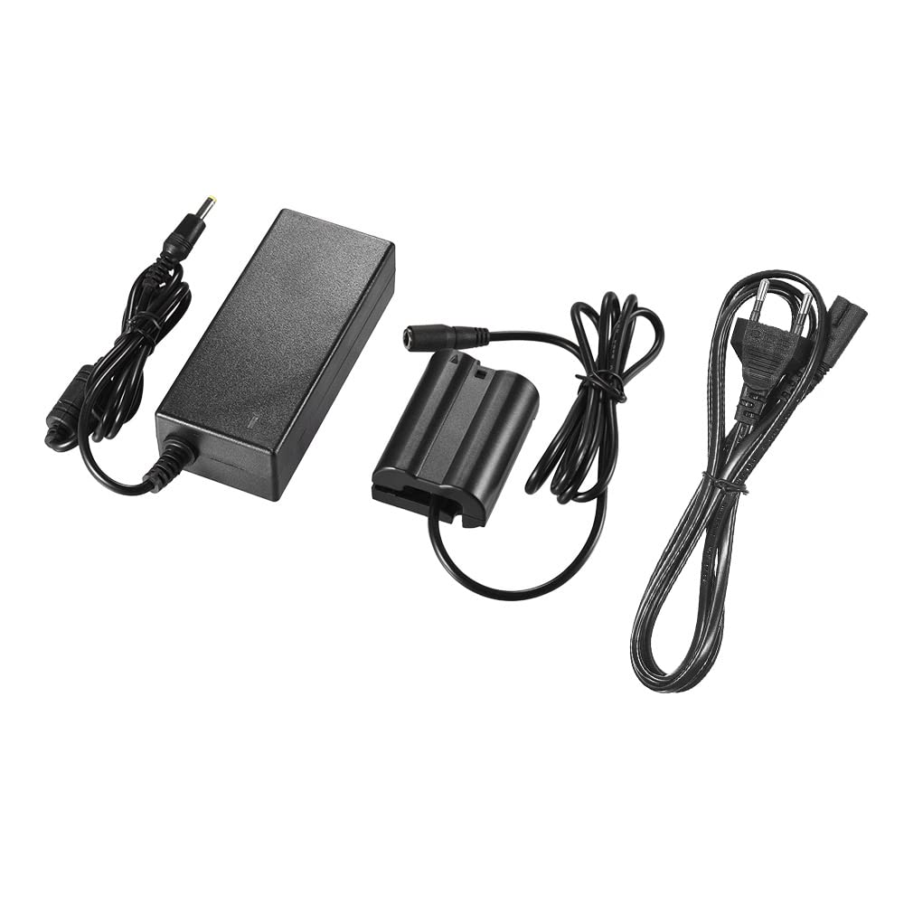 Adium EH-5 Plus EP-5B AC Power Adapter DC Coupler Camera r Replace for EN-EL15 for D7000 D7100 D7200 D7500 D500 D610 D750 D800 D810 D850