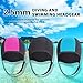 Blaward Neoprene Diving Hood Thermal Wetsuit Hood Cap Swim Caps with Chin Straps Snorkeling Surf Beanie 2.5 mm Diving Cap Headgear for Men Women Sailing Water Sports