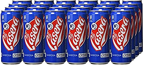La Casera Lot de 24 bouteilles de gaz sans calories 330 ml