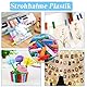 luckaide Wäscheklammern Holz, 100 Stück Mini Bunt Holzklammern, Mini Wäscheklammern Holz Klein, Kleine Klammern für Fotos Aufhängen, Natur Kleine Holzklammern für Bilder Collagen Postkarten Geschenke