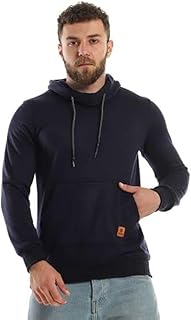 سيزر هودي سادة للرجال مع ملحقات جلدية