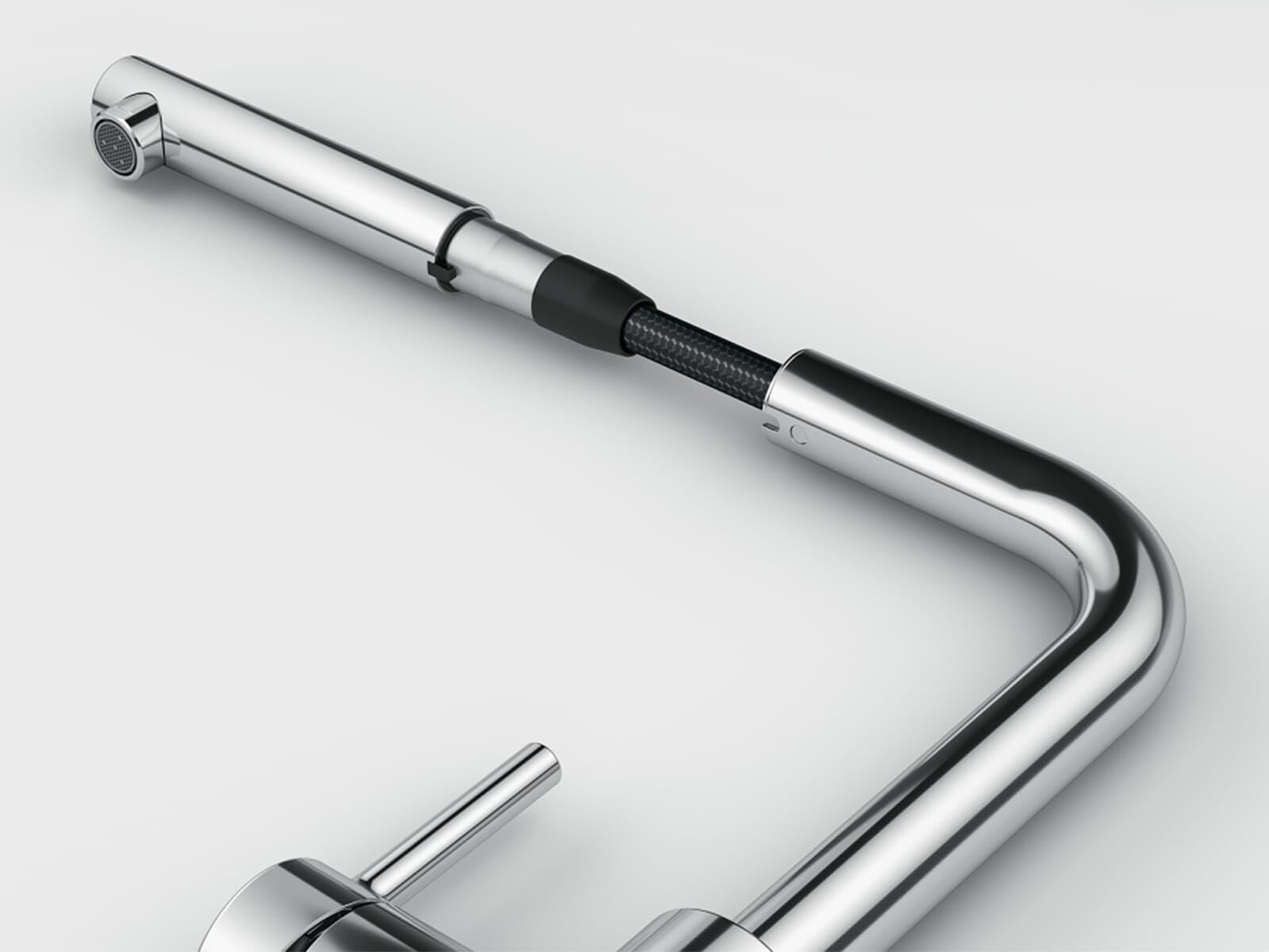 Franke 115.0712.420, Grifo de cocina Lina L pull-out, Chrome