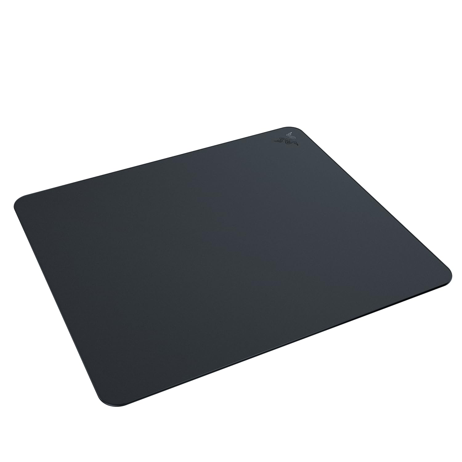 Razer Atlas - Tapis de Souris en Verre (Verre trempé de Qualité Supérieure, Surface Ultra Lisse & Micro-découpée, Résistant à la Saleté et aux Rayures, Mouvements Silencieux, Base Antidérapante) Noir