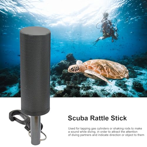 Buceo stick ruider de aluminio para guías de snorkel y cuevas 2