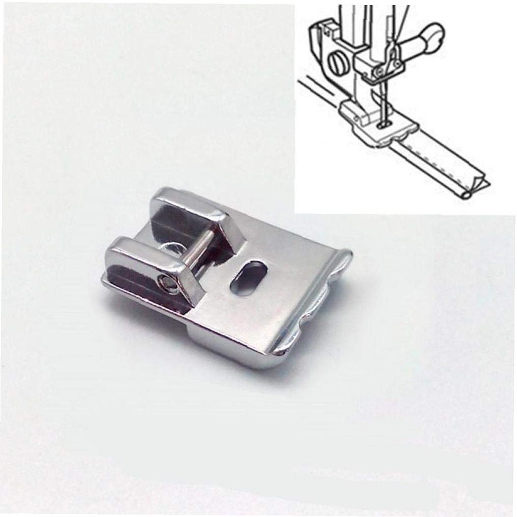 Pinicecore Household Sewing Piping Presser Foot Fits All Low Shank Snap-On And More