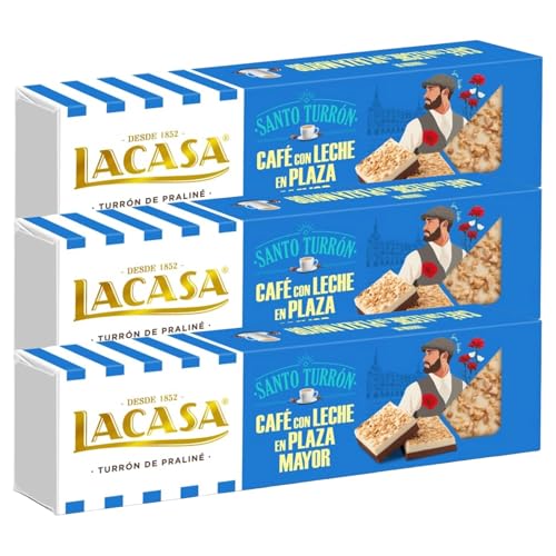 Lacasa 3x Turrón de Café con Leche en Plaza Mayor 150 G