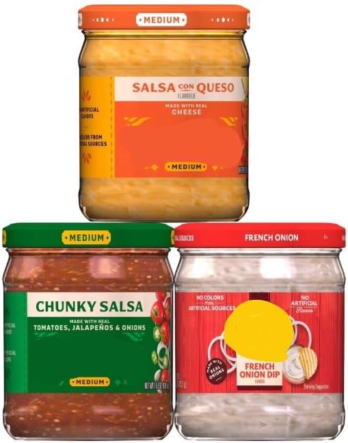 Tostitos Salsa and Lay's Dip Variety Pack (3 Pack)