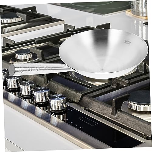 Wok de Acero Inoxidable con Mango Ergonómico VICASKY miniatura 6