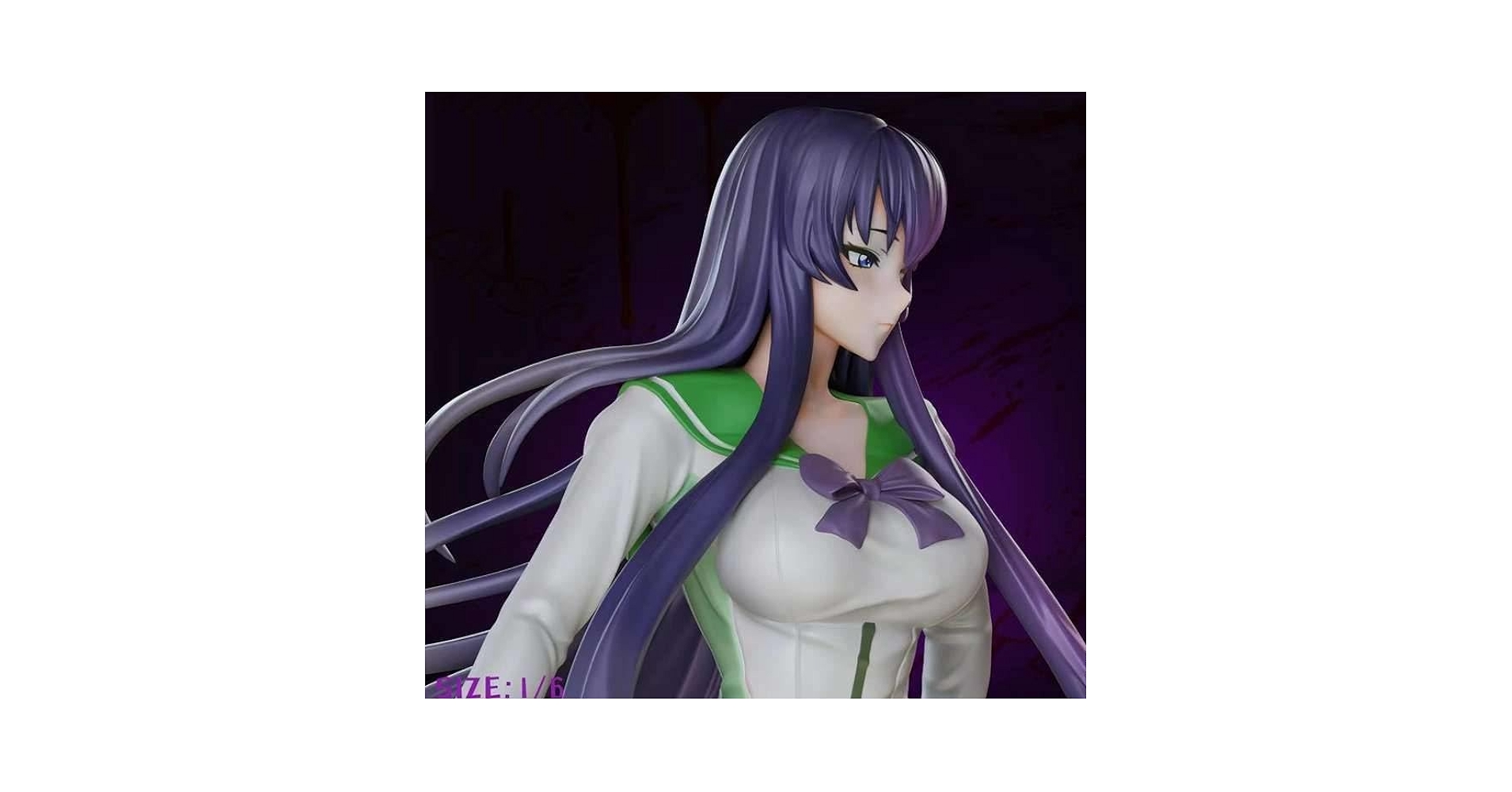 Amazon.co.jp: 毒島冴子 ぶすじまさえこ 1/6スケールフィギュア 塗装